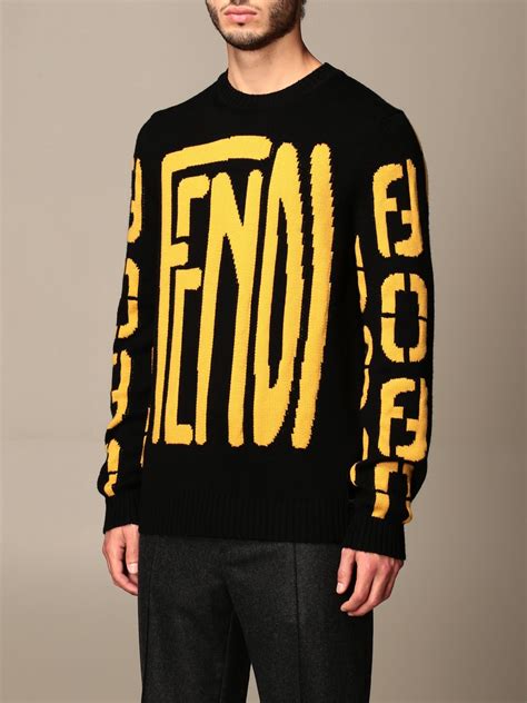 black fendi sweater.